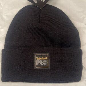 Timberland UNISEX Off Black Fair Winter Beanie Hat A1V98001
